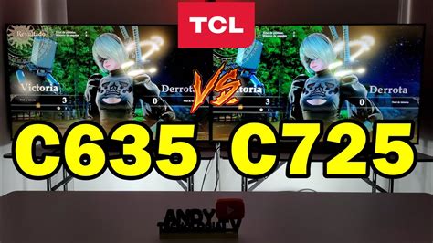They look the same except for the 100 difference. . Tcl c725 vs c635